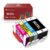 Toner Kingdom 903XL 903 XL Cartuchos de Tinta Reemplazo de HP 903XL 903 XL Pack Compatibles para HP Officejet 6950 HP Officejet Pro 6970 6960 Impresora (1 Negro,1 Cian,1 Magenta,1 Amarillo,4 Pack)