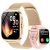 Reloj Inteligente Mujer con Llamadas y Voz de Al, Whatsapp Notificaciones,1.85″ Smartwatch Mujer con SpO2/Pulsómetro/Monitor de Sueño,120+ Modos Deportes, IP68 Regalo para iPhone Android, Dual Straps