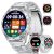 LIGE Reloj Inteligente Hombre Militar(3 Correas), 1.43″ AMOLED Smartwatch con Llamadas Bluetooth, 400mAh, IP68 Impermeable, Pulsómetro, Sueño, Podómetro, 100+ Modos Deportivos para Android iOS