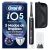 CHOLLO: Oral-B iO 5 Cepillo de Dientes Eléctrico con 1 Cabezal, Negro – Cepillo Dental Recargable con Sensor de Presión, 5 Modos de Cepillado con Blanqueamiento Dental, Estuche de Viaje Y Portarrecambios con descuento