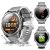 DOOGEE Reloj Inteligente Militar para Hombres, Reloj táctico GPS de Banda Doble 5ATM para Android y iPhone, Pantalla AMOLED de 1,43 », 170+ Modos Deportivos, Respuesta/Llamadas