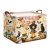 HUUMONSS Grande Cajas de Almacenaje Sombrero Mágico Murciélago con Asa Cesta para Guardar Libro Ropa Juguetes Plegable Rectangular para Habitación Infantil Dormitorio, Bruja, 36L