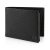 KRONIFY Carteras para Hombre – Cartera de Hombre de Piel Auténtica, con Bloqueador RFID, 13 Compartimentos para Tarjetas, con Cremallera，Bolsillo para Monedas, Caja de Regalo, Carbono