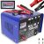 Cargador de coche y moto | con función de carga rápida | para baterías de plomo 12-24 V | 30-180 Ah | Portátil | Azul