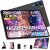 Tableta Android Metal Tablets 11 Pulgadas con AI-16 GB RAM + 256 GB ROM+2TB | Pantalla 2K | Octa-Core | 8600mAh | WiFi 5G | GPS | GMS| BT 5.0 | 13MP+5MP,Tablet táctil con Funda Protectora-Gris