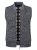 Yukirtiq Chaqueta Hombre Invierno sin Mangas Chaleco de Suéter Cárdigan de Punto para Hombre Casuales Chaleco de Punto con Bolsillos, Gris, S