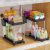 Vihoom 2 Paquete Organizador Bajo Fregadero, Estantería Bajo Fregadero 2 Niveles con 2 Cestas Colgantes y 8 Ganchos, Organizador Bajo Fregadero Extraible para Cocina, Baño y Encimera (Negro)