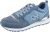 Skechers Tenis Deportivos 155287 para Mujer, Malla de Gamuza Pizarra Duraleather Ribete Azul Claro, 42 EU
