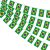 Ahfulife Guirnalda Bandera Brasil, 2 Paquetes de 30 Banderines Brasil, 14x21cm-10m, para Decoración de Eurocopa, Copa Mundial, Eventos Deportivos, Fiesta Nacional, Jardín, Bar, Balcón